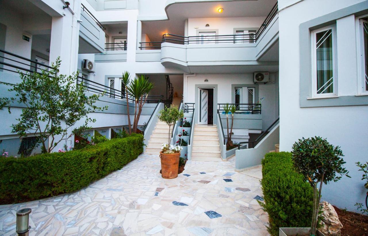 Elia Stalos Apartments Bagian luar foto